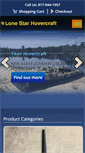 Mobile Screenshot of lonestarhovercraft.com